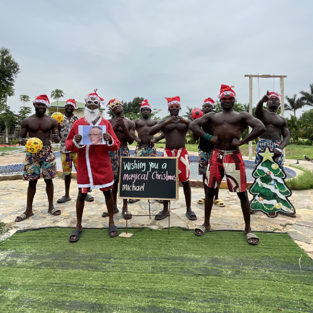 Christmas and New Year wishes from Africa