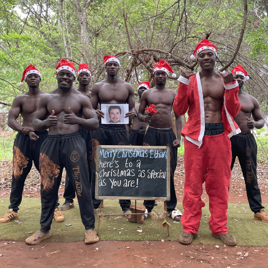 Christmas and New Year wishes from Africa