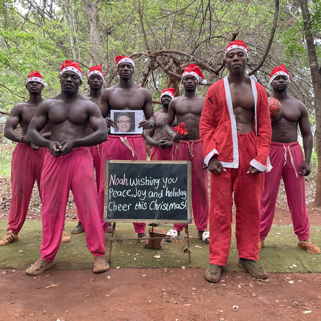 Christmas and New Year wishes from Africa